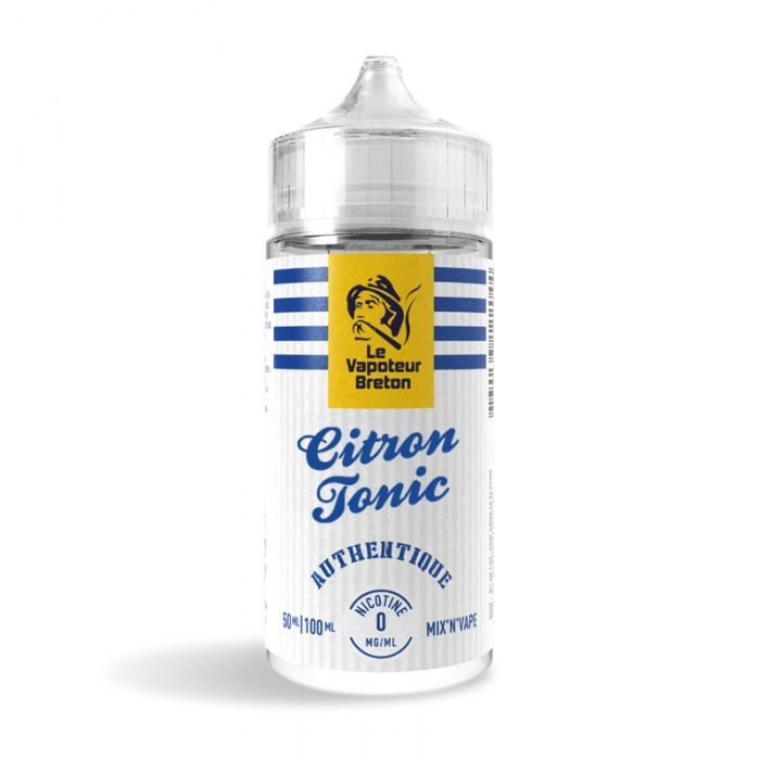 E liquide Fruit Citron Tonic 50ML  Booster - Le Vapoteur Breton