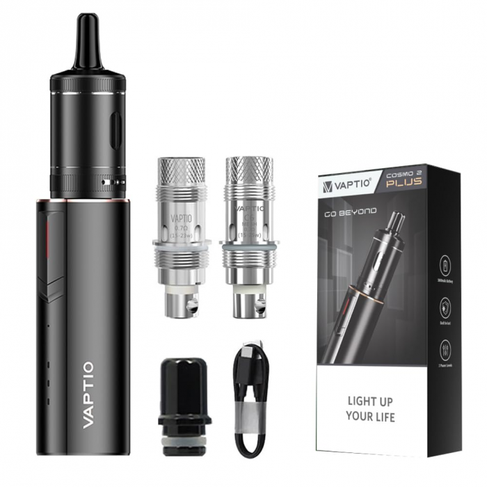 Kit Cosmo 2 Plus Vaptio-Black